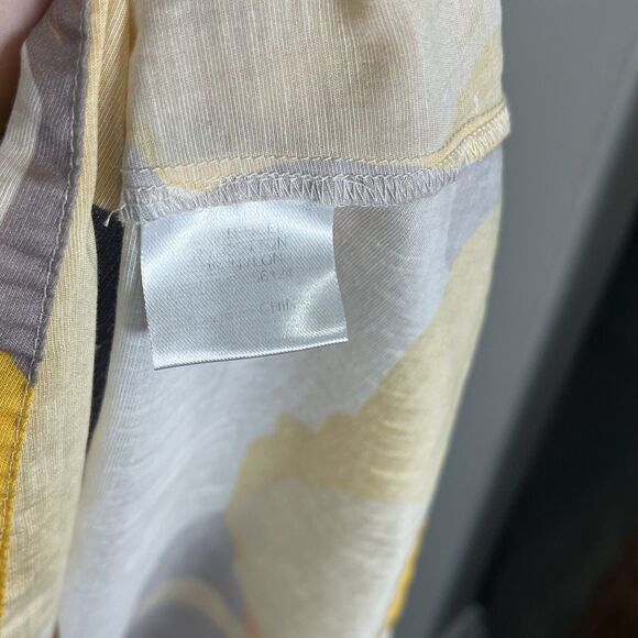 Shana Dress Women's Medium Colorful Wearable Art Long Line Tunic Artsy Pockets - Picture 5 of 7